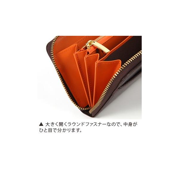 ブリットハウス マークブーツ　ラウンド　束入れ Brit house　　馬革　牛革　本革　天然素材　日本製　レザー　バイカラー　2トーン　カードケース　小銭入れ　ラウンドファスナー　ラウンドジップ_10