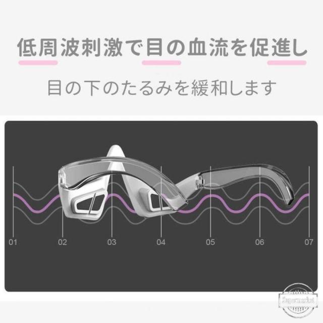 美顔器 目元 目の下 たるみ クマ アイマッサージャー 目の疲れ ほう