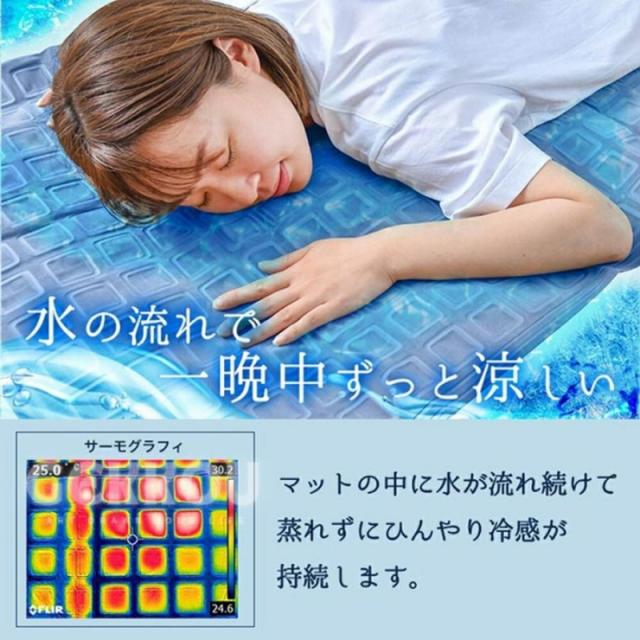 水冷マット冷却マット水循環マット電気冷却マットType C接続 (シングル