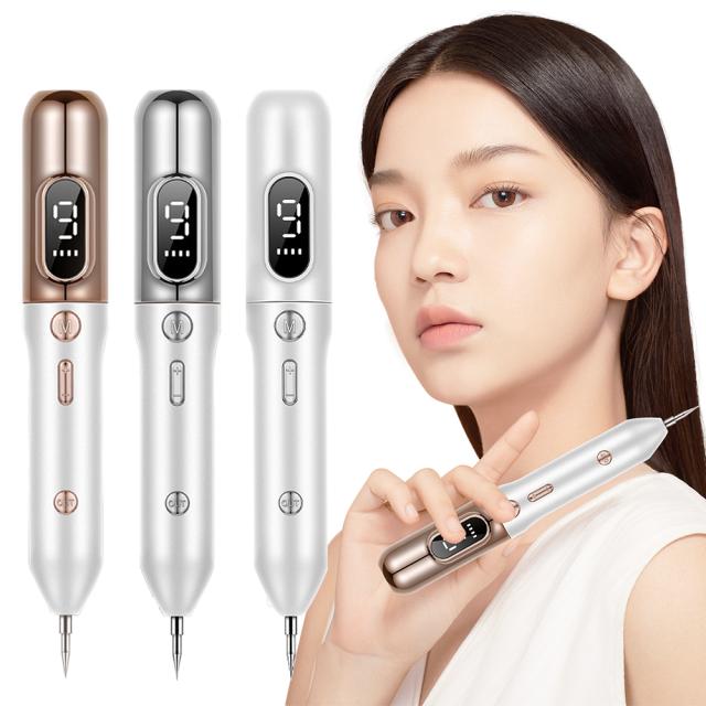 ほくろ除去ペン 最新 正規品 レーザーペン 美顔ペン 美顔器 9段階調節