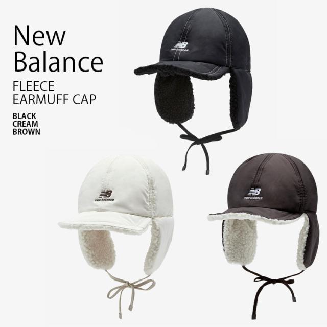 New Balance ニューバランス フライトキャップ FLEECE EARMUFF CAP イヤーマフ キャップ リバーシブル メンズ レディース NBGDEFW901