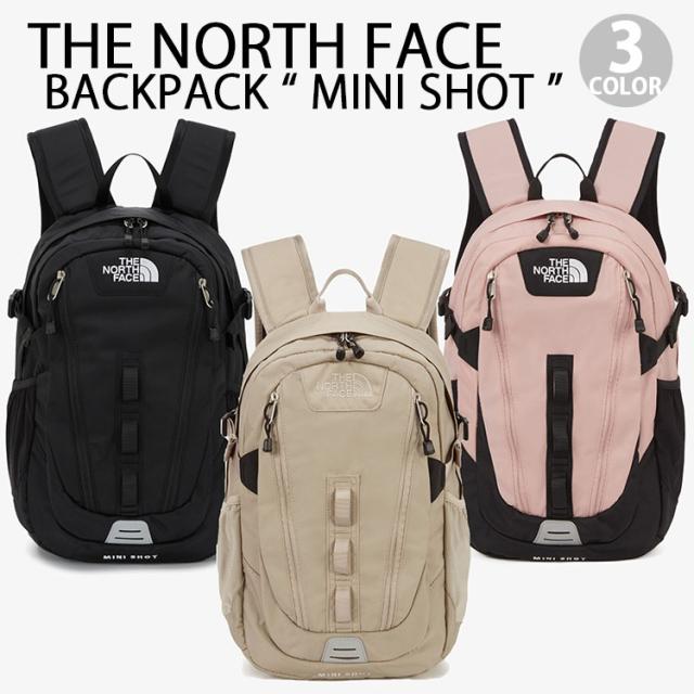 THE NORTH FACE ノースフェイス リュック パックパック MINI SHOT ミニショット BEIGE BLACK PINK リュックサック 通勤 通学 NM2DQ53