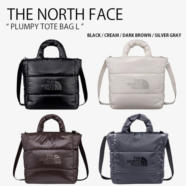 THE NORTH FACE ノースフェイス ショルダーバッグ PLUMPY TOTE BAG L トート バッグ パディングバッグ メンズ レディース NN2PQ60J/K/L/M
