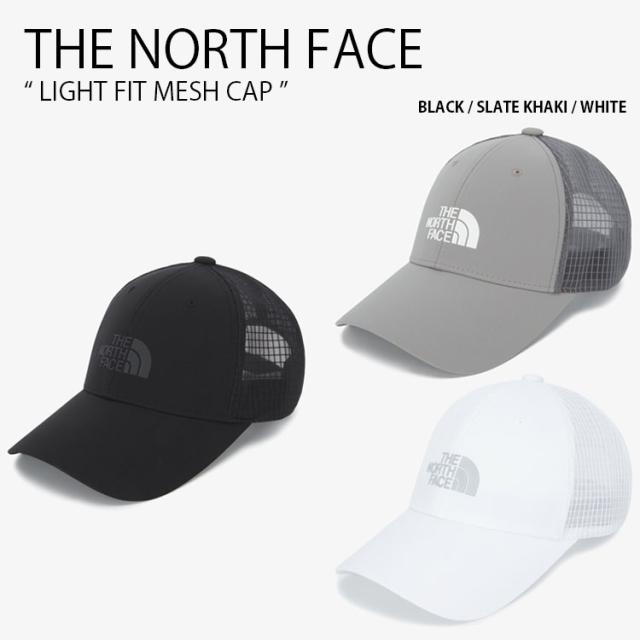 THE NORTH FACE ノースフェイス ベースボールキャップ LIGHT FIT MESH CAP メッシュ キャップ 帽子 メンズ レディース NE3CQ06A/B/C