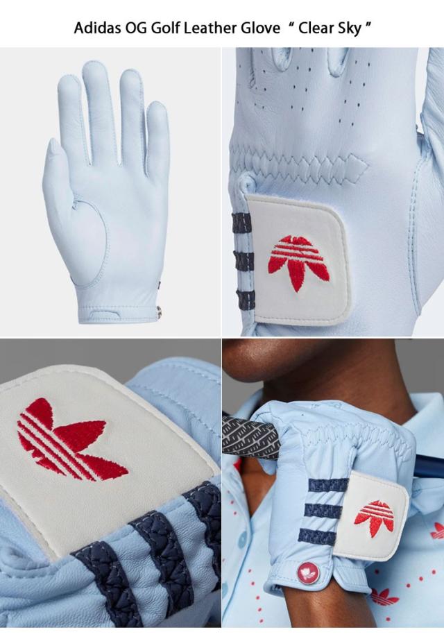 adidas Originals アディダス ゴルフ OG GOLF LEATHER GLOVE 6色 オリジナルス ゴルフ レザーグローブ ゴルフ手袋 左手用 左手 左手グローブ レフトハンド 本革 レザー メンズ レディース 男性用 女性用 adidas Originals アディダス ゴルフ OG GOLF LEATHER GLOVE 6色