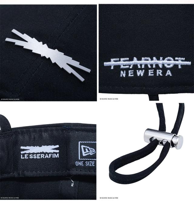 NEWERA ニューエラ LE SSERAFIM ルセラフィム キャップ 940 METAL LOGO