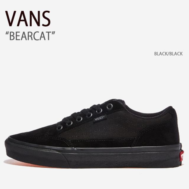 VANS バンズ スニーカー BEARCAT BLACK V351 ベアキャット ブラック メンズ レディース 男性用 女性用