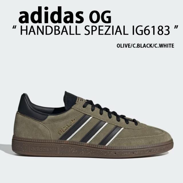 adidas Originals アディダス オリジナルス スニーカー HANDBALL SPEZIAL IG6183 FOCUS OLIVE CORE BLACK