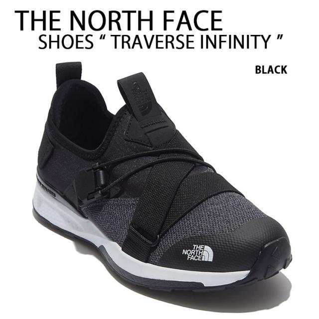 THE NORTH FACE ノースフェイス スニーカー TRAVERSE INFINITYトラバース BLACK シューズ ブラック ウォーキングシューズ NS93L44A