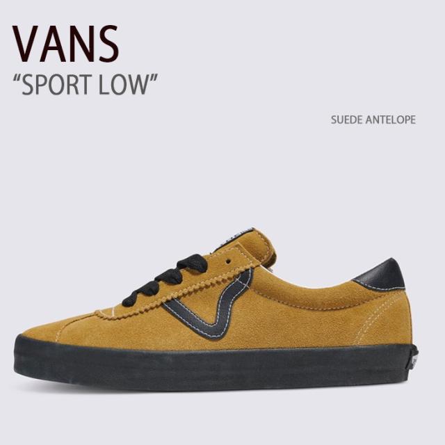 VANS バンズ スニーカー SPORT LOW SUEDE ANTELOPE VN000CQR5QJ スポーツロウ スウェードアンテロープ