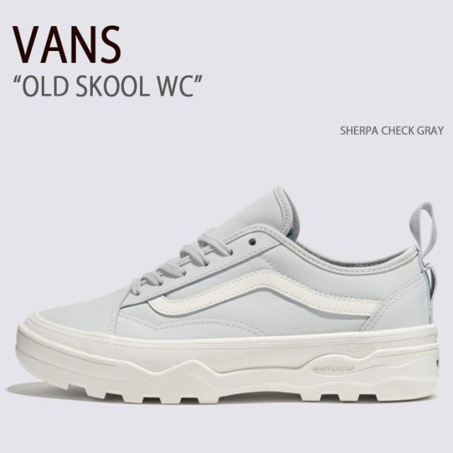 VANS バンズ スニーカー OLD SKOOL WC SHERPA CHECK GRAY VN0A4BVMBGF オールドスクールWC