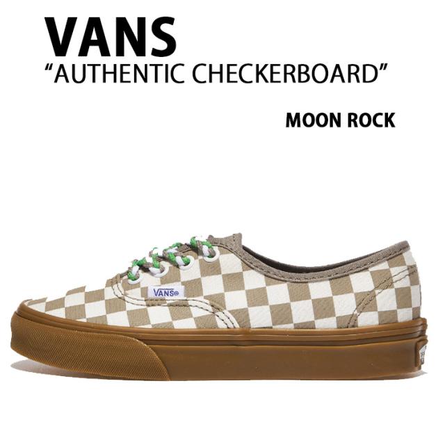 VANS バンズ スニーカー AUTHENTIC CHECKERBOARD MOON ROCK VN0009PVCH8 オーセンティック チェッカーボード