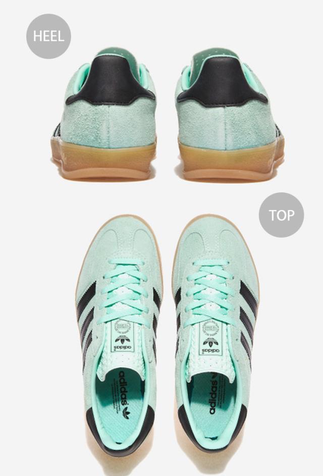 adidas Originals アディダス スニーカー GAZELLE INDOOR W IH7488 ガゼル インドア W CLEMIN CBLACK GUM3 クリアミント