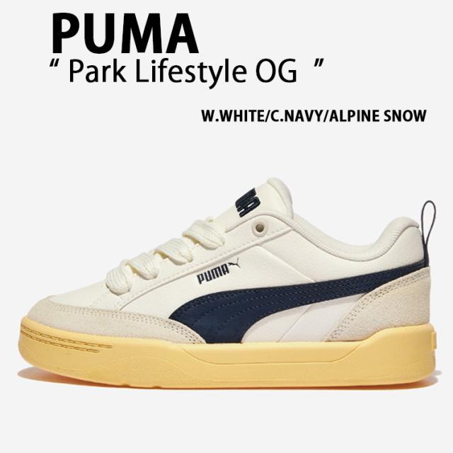 PUMA プーマ スニーカーPark Lifestyle OG WARM WHITE CLUB NAVY ALPINE  PKI39726203