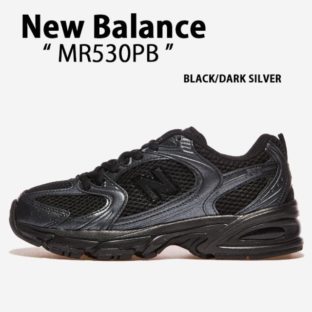 New Balance ニューバランス スニーカー MR530PB LLIC BLACK シューズ メッシュ NewBalance ランニングシューズ メタリックブラック