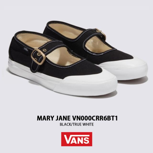 VANS バンズ スニーカー MARY JANE BLACK TRUE WHITE VN000CRR6BT