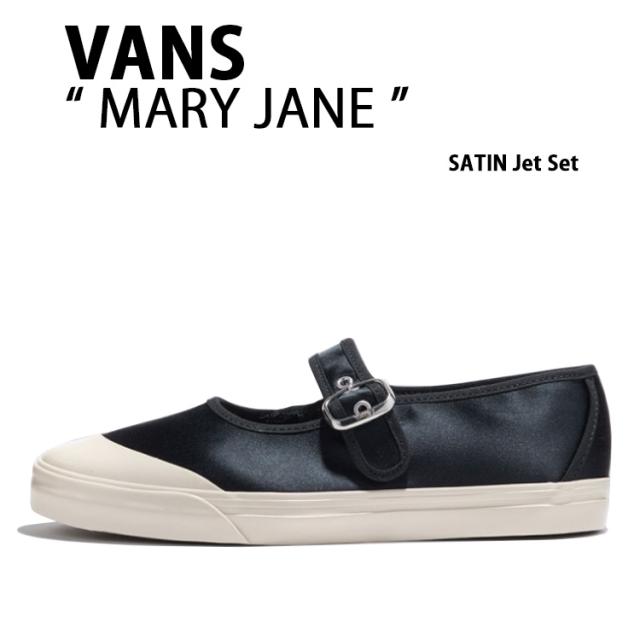VANS バンズ スニーカー MARY JANE SATIN Jet Set VN000D34D6P メリージェーン サテン ジェットセット