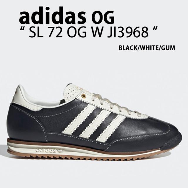 adidas originals アディダス スニーカー SL 72 OG W JI3968 BLACK WHITE GUM シューズ