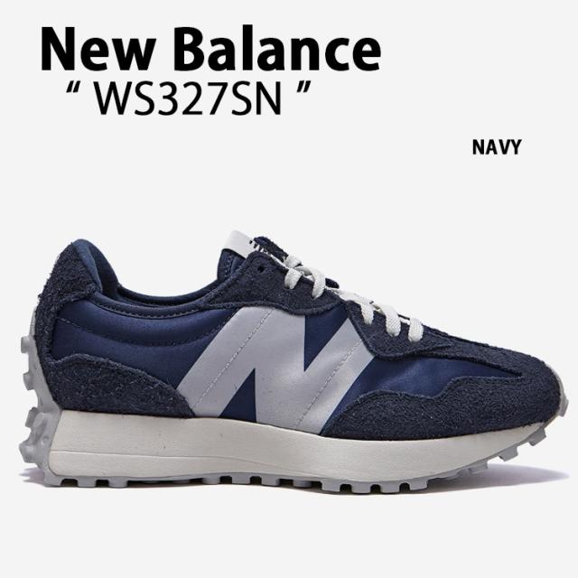New Balance ニューバランス スニーカー WS327SN NAVY シューズ スエードアッパー NewBalance327