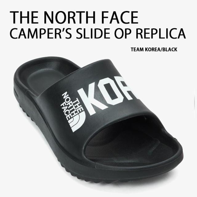THE NORTH FACE ノースフェイス シャワーサンダル TREAM KOREA CAMPER’S SLIDE OP REPLICA チームコリア スライドサンダル OS92Q02A