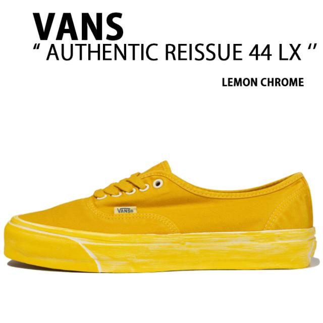 VANS バンズ スニーカー  AUTHENTIC REISSUE 44 LX DIP DYE LEMON CHROME VN000CQA85W