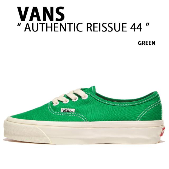 VANS バンズ スニーカー AUTHENTIC REISSUE 44 GREEN VN000CW2CX1 オーセンティック リイシュー グリーン