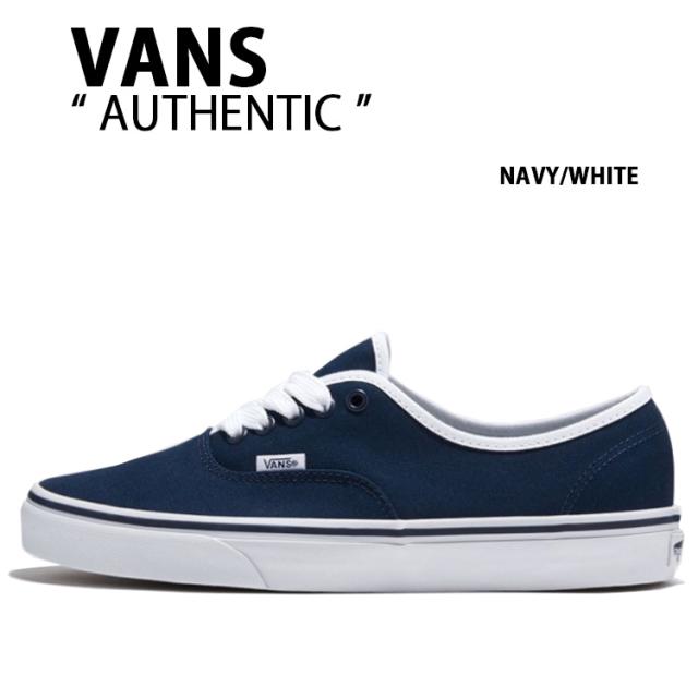 VANS バンズ スニーカー  AUTHENTIC CANVAS POP NAVY WHITE VN0A2Z3ZNAV オーセンティック