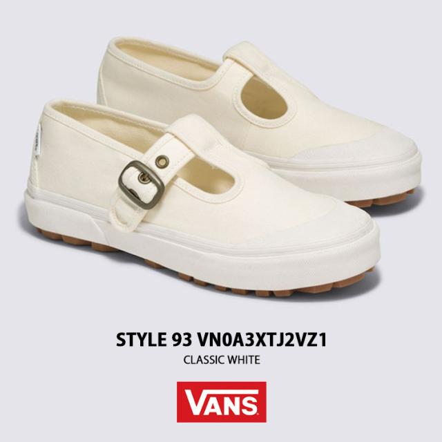 VANS バンズ スニーカー STYLE 93 CLASSIC WHITE スタイル93 クラシックホワイト ヴァンズ シューズ VANS バンズ スニーカー STYLE 93 CLASSIC WHITE スタイル93