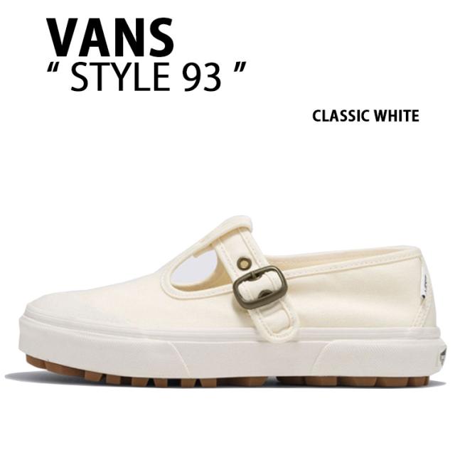 VANS バンズ スニーカー STYLE 93 CLASSIC WHITE スタイル93 クラシックホワイト ヴァンズ シューズ