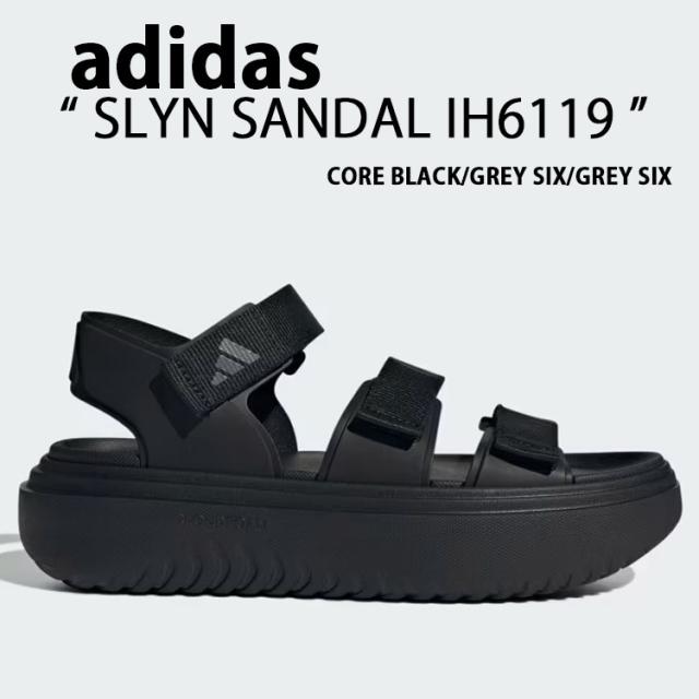 adidas アディダス サンダル スポーツサンダル SLYN サンダル IH6119 サイズ調整 厚底 スポサン ストラップ シューズ