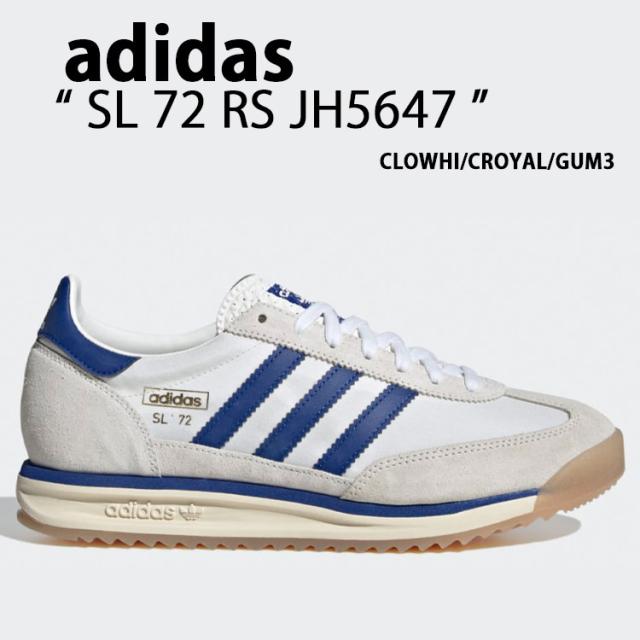adidas originals アディダス スニーカー SL 72 RS JH5647 WHITE BLUE GUM シューズ ホワイト ブルー メンズ レディース