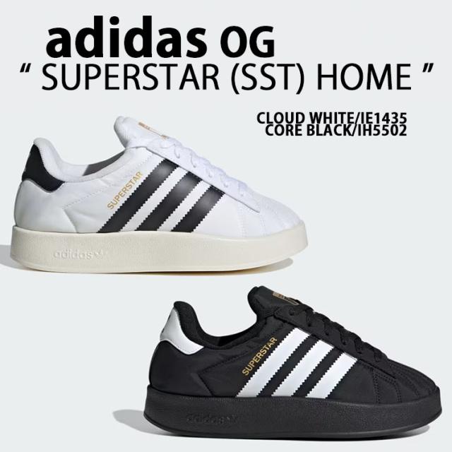 adidas Originals アディダス 厚底 スニーカー SUPERSTAR  SST スーパースター ホーム WHITE ホワイト IE1435 BLACK ブラック IH5502