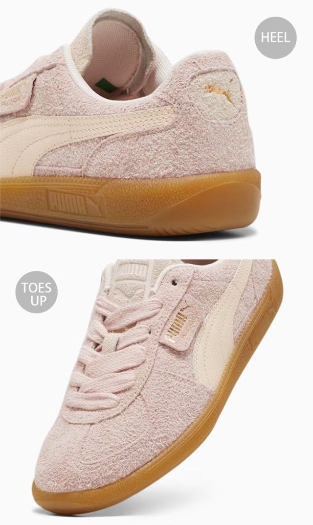PUMA プーマ スニーカー PALERMO HAIRY パレルモ ヘアリー ROSE GUM 397251_02 シューズ ガム メンズ レディース PUMA プーマ スニーカー PALERMO HAIRY パレルモ ヘアリー ROSE GUM