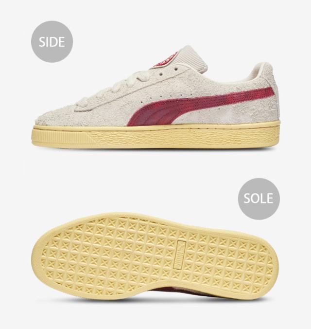PUMA プーマ スニーカー PTC SUEDE R GRAY RED シューズ 398343-01