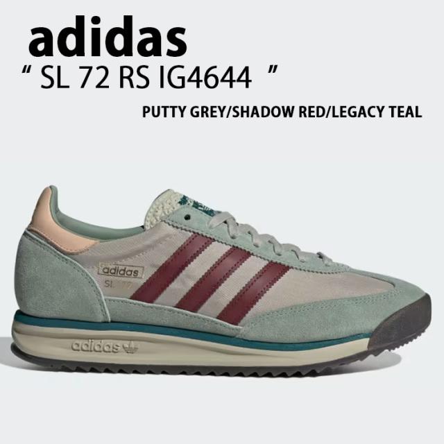 adidas originals アディダス スニーカー SL 72 RS IG4644 シューズ エスエル72 グレー レッド ティール メンズ レディース