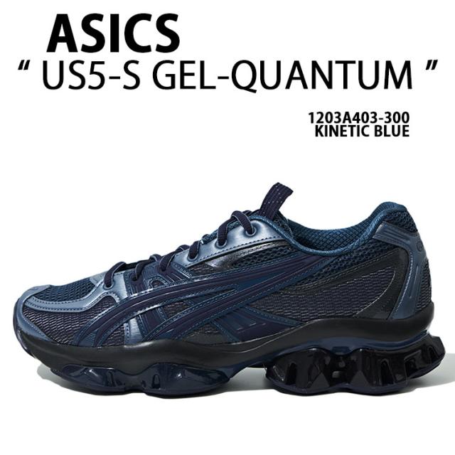ASICS アシックス スニーカー US5-S GEL-QUANTUM KINETIC BLUE 1203A403-400 シューズ コラボ KIKO KOSTADINOV STUDIO ゲル クァンタム
