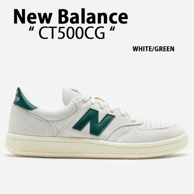 New Balance ニューバランス スニーカー CT500 CT500CG WHITE GREEN シューズ ホワイト グリーン スウェード ヌバック メンズ レディース