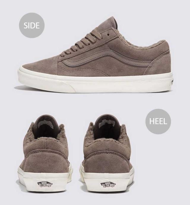 VANS バンズ スニーカー OLD SKOOL SHERPA BETTER NATURE GRAY