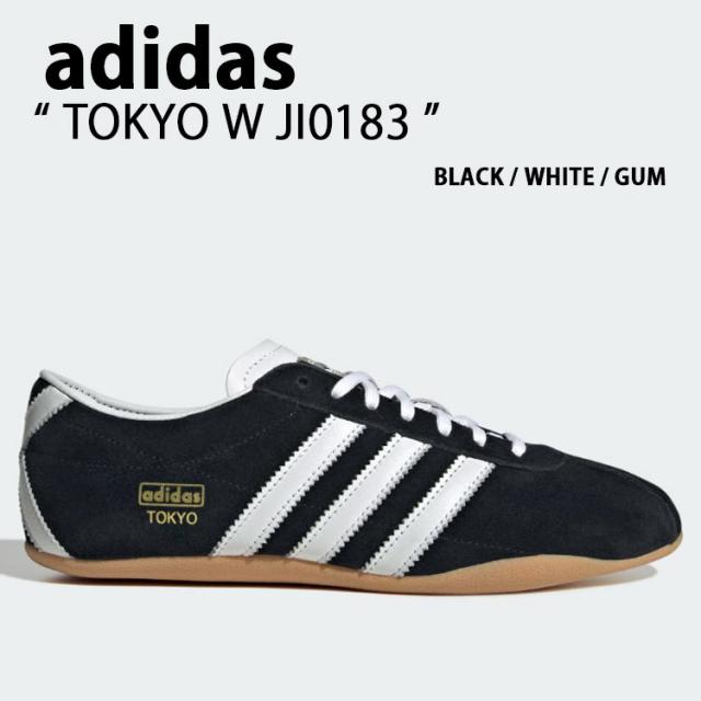adidas originals アディダス スニーカー TOKYO W JI0183 BLACK 東京 ウィメンズ ブラック ホワイト シューズ メンズ レディース