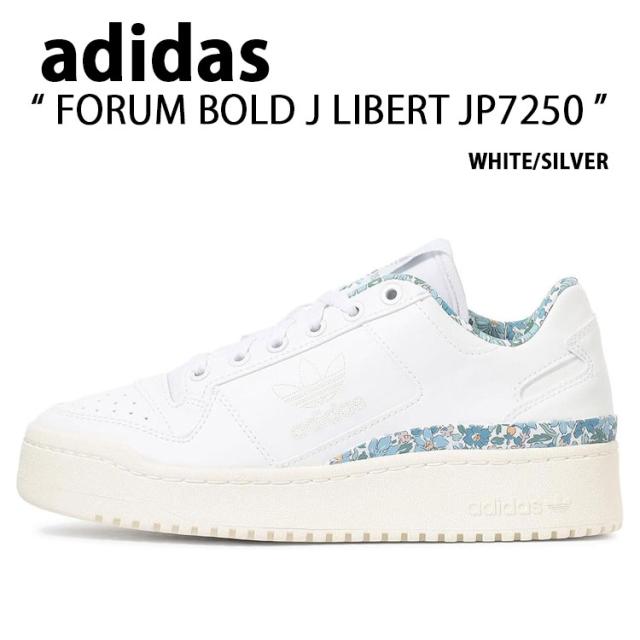 adidas アディダス スニーカー FORUM BOLD J LIBERT JP7250 フォーラム ボールド ジュニア リバティ シューズ ホワイト 厚底