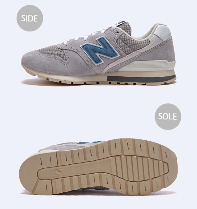 New Balance ニューバランス スニーカー CM996CH2 GRAY BLUE シューズ NewBalance996 ニューバランス996 グレー ブルー スエード
