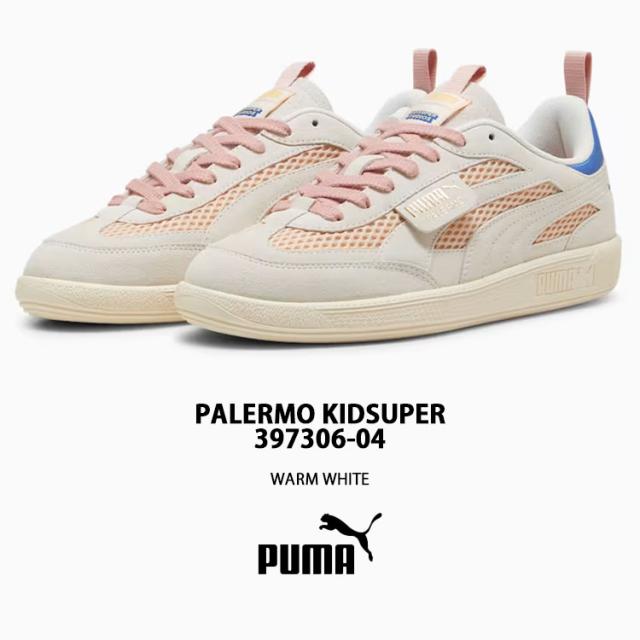PUMA プーマ スニーカー PALERMO KIDSUPER 397306-04 WHITE パレルモ キッドスーパー ホワイト シューズ メンズ レディース PUMA プーマ スニーカー PALERMO KIDSUPER 397306-04 WHITE パレルモ
