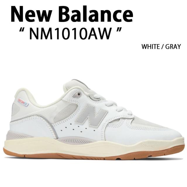 New Balance ニューバランス スニーカー NM1010 スケートボート NM1010AW WHITE GRAY シューズ SKATEBOARD ホワイト グレー  メンズ