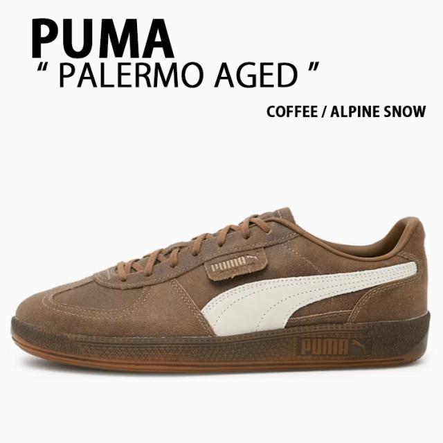 PUMA プーマ スニーカー PALERMO AGED 402854-02 COFFEE シューズ パレルモ エイジド コーヒー スエード メンズ レディース
