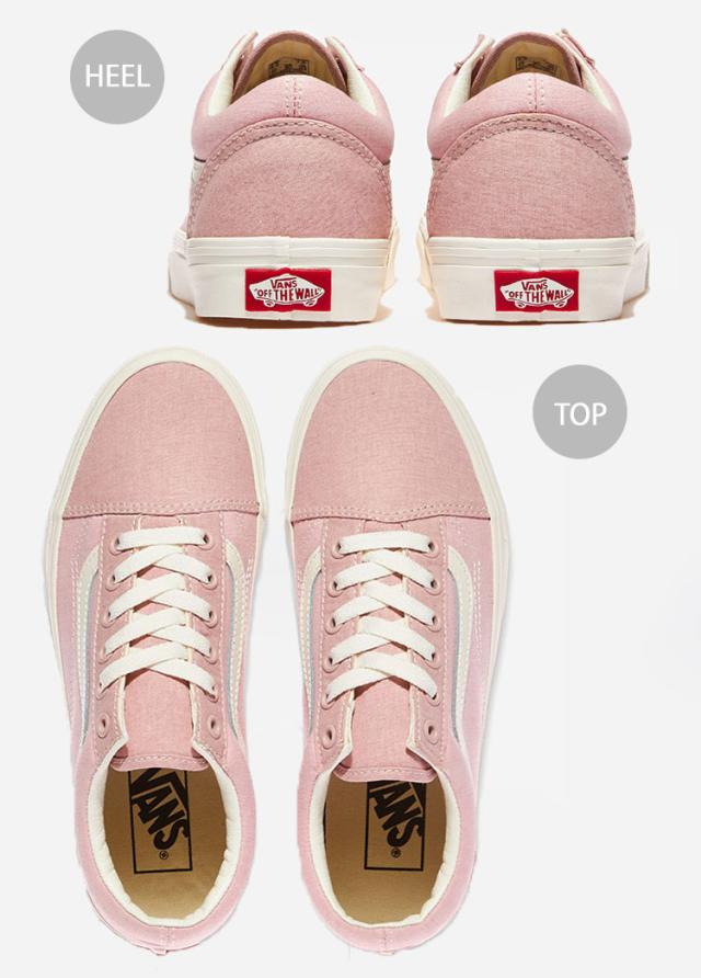 VANS バンズ スニーカー OLD SKOOL SALT WASH SILVER PINK VN000D5NBEB オールドスクール ソルトウィッシュ シルバーピンク メンズ レディース 男性用 女性用