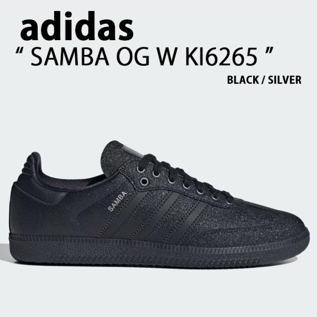 adidas Originals アディダス オリジナルス レディース スニーカー SAMBA OG W KI6265 BLACK シューズ サンバOG ブラック