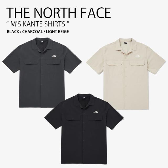 THE NORTH FACE ノースフェイス カジュアルシャツ M’S KANTE SHIRTS カンテ シャツ ナイロンシャツ 半袖 メンズ レディース NH8SQ02A/B/C
