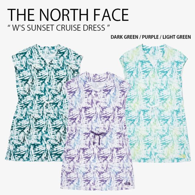 THE NORTH FACE ノースフェイス レディース ワンピース W’S SUNSET CRUISE DRESS ウィメンズ ワンピース ひざ丈 女性用 NQ2HQ37A/B/C