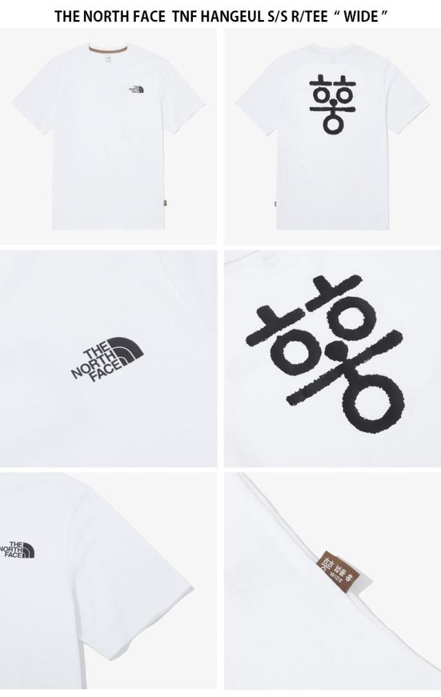 THE NORTH FACE ノースフェイス Tシャツ TNF HANGEUL S/S R/TEE ハングル ティーシャツ 半袖 メンズ レディース NT7UQ52/53/54