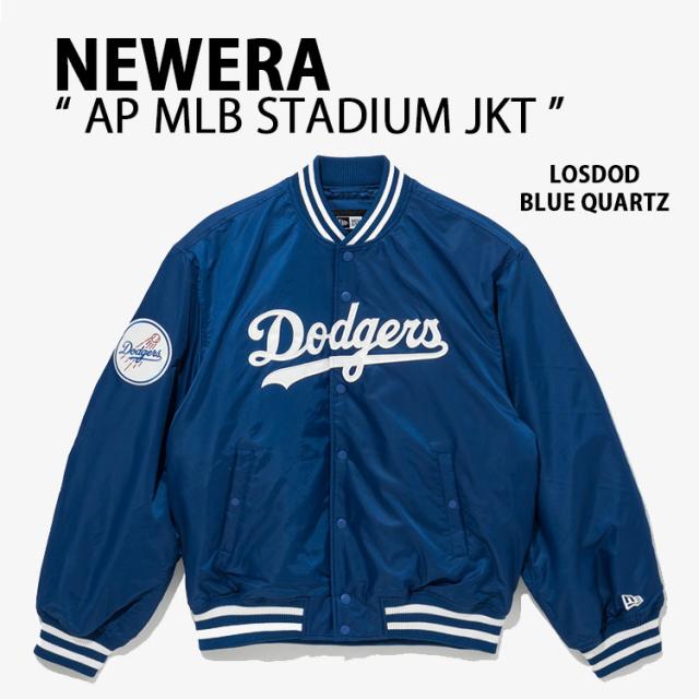 NEWERA ニューエラ スタジャン ブルゾン AP MLB STADIUM JK43 LOSDOD ドジャース BLUE ベースボールジャケット 大谷翔平 14397910